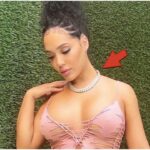 Tricia Ana face slashed Hollywood Hills necklace