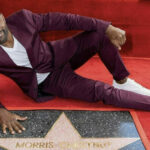 NAACP award actor Morris Chestnut Hollywood Walk Of Fame Los Angeles California