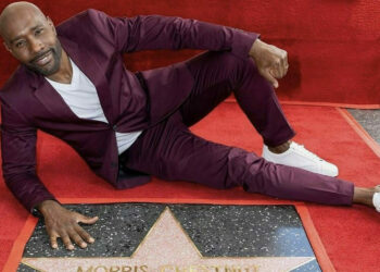 NAACP award actor Morris Chestnut Hollywood Walk Of Fame Los Angeles California