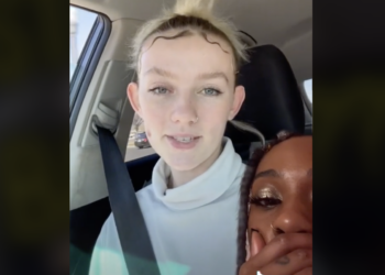 White, TikToker, User, Doonigalli, Baby hairs, Sticky Bangs, Controversial, Video, Alli Fitz, Kim Kardashian, Fulani Braids, Bo Derek, Braids, Cornrows, Cultural Appropriation