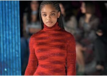 Marsai Martin runway Milan Missoni