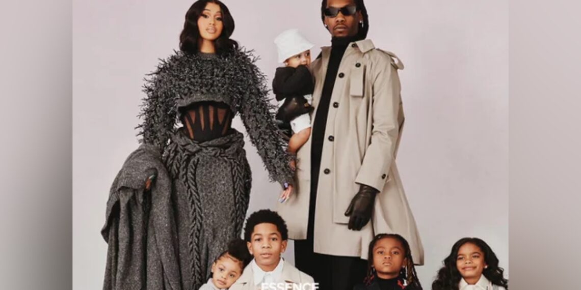 Cardi B, Offset, Essence, Cover Story, Financial Security, Marriage, Family, Children, Kulture, Wave, Kalea, Jordan, Kody.
