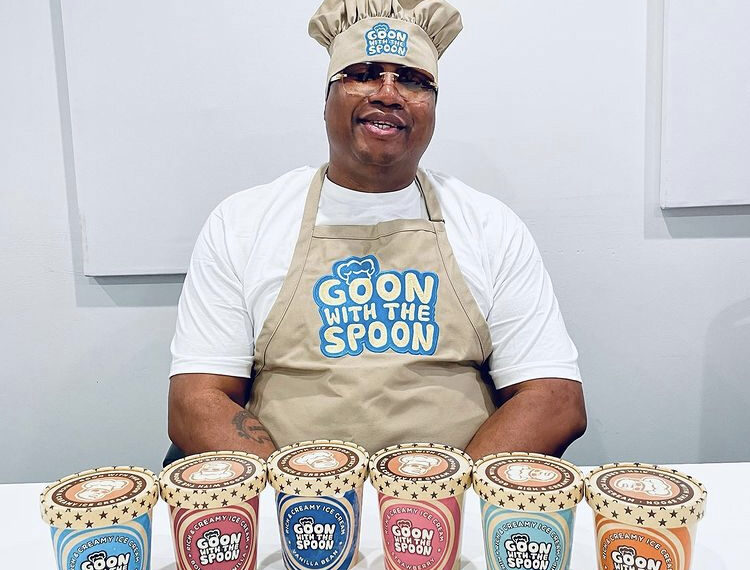 West Coast Bay Area California rapper Earl E-40 Stevens Goon With The Spoon ice cream line food brand