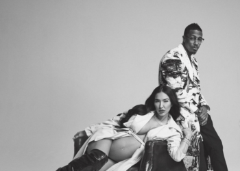 Bri Tiesi, Pregnant, Baby Bump, Happy Easter, Red lipstick, Nick Cannon, Easter Bunny, Costume, Maternity, Photoshoot, Instagram.