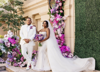 celebrity, Instagram, costars, Power, Hardwick, Anthony, Lewis, wedding, Naturi Naughton, married