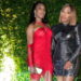 Venus and Serena Williams, Instagram, designer, dress, mini dress, wedding, bride, Beckham