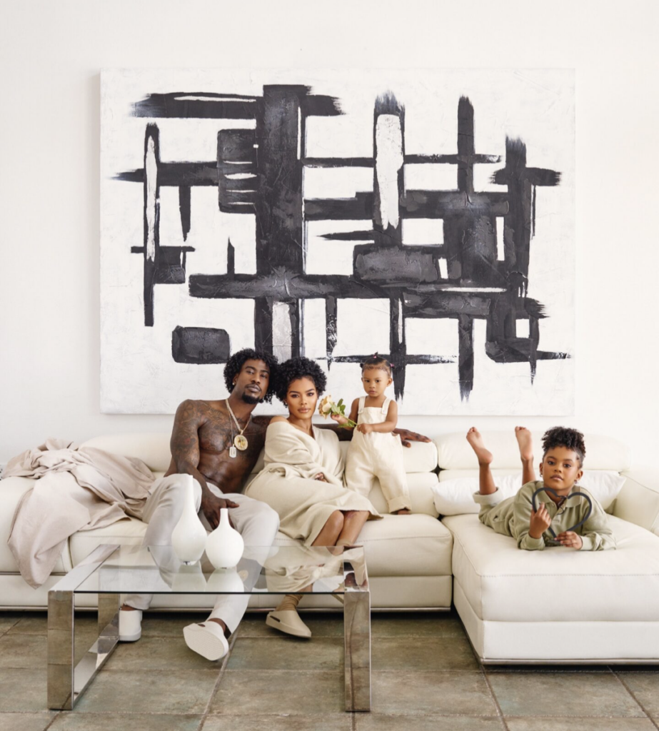 Teyana Taylor and Iman Shumpert's family