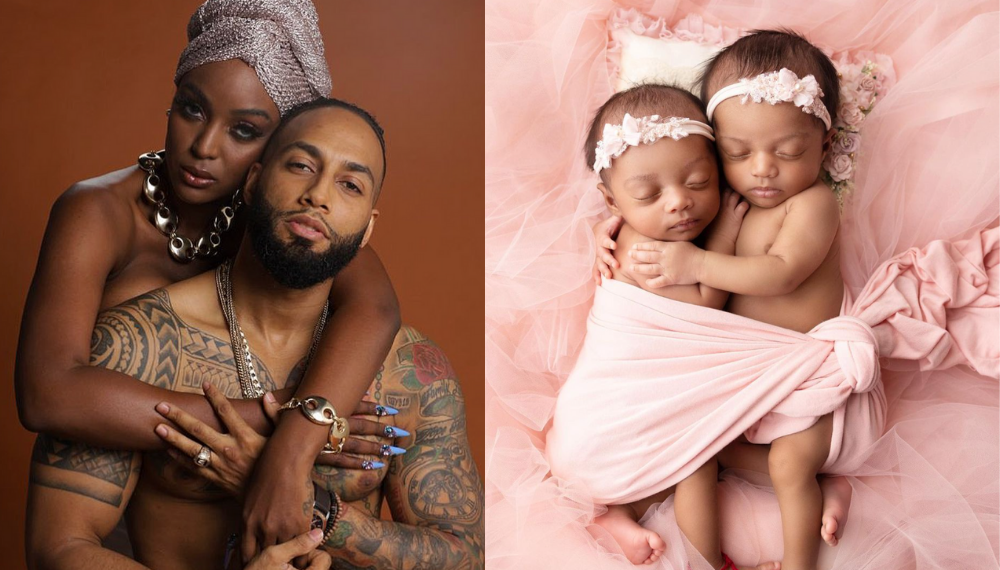photos, Instagram, adorable, duo, twin, daughters, Amara, La Negra