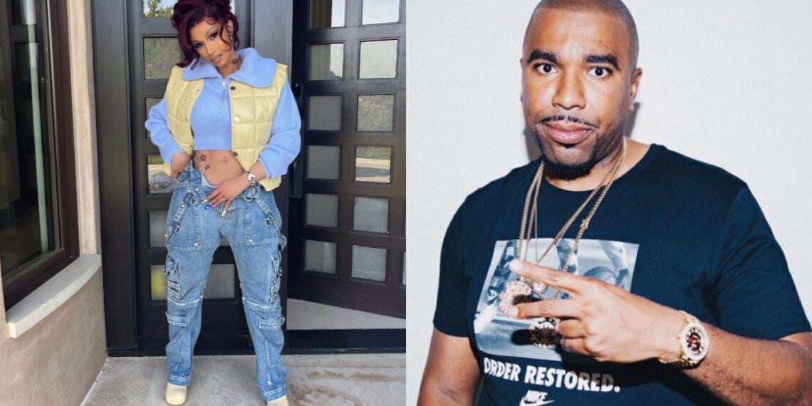 The Breakfast Club, Syndicated, Morning Show, Cardi B, Drink Champs, Podcast Show, Host, NORE, Tweets, Criticism, Hip Hop Artists, Mainstream Media, Talk Show Hosts, David Letterman, Oprah, Gayle King, and Ellen DeGeneres.