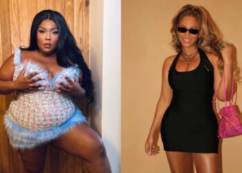 Singers, Beyonce, Lizzo, Baby Photo, Birthday message, Shoutout, Website, Twitter, Fan Page, Screenshot.