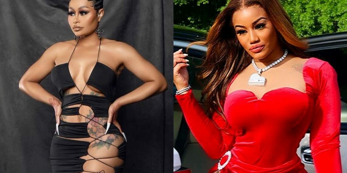 Blac Chyna Jhonni Blaze Celebrity Boxing match social media announcement Instagram opponent