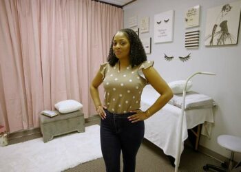 Nakia, Vestal, Dollmaker Lashes, entrepreneur, human trafficking, beauty studio, eyelash extensions, Houston, Texas, business, survivor