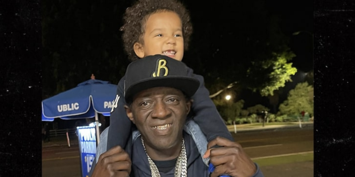 Flavor Flav, rapper, Kate, Gammell, Jordan, 3, son, father
