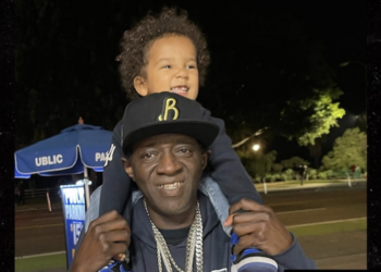 Flavor Flav, rapper, Kate, Gammell, Jordan, 3, son, father