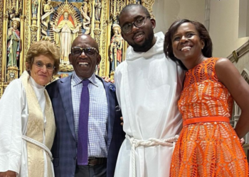 Al Roker, Nick Roker, Today host, church, sermon, high school graduate, college, parents, New York, St. James, Deborah Roberts