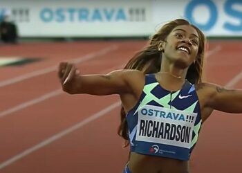 Sha'Carri Richardson, Track, Athlete, Duval County Challenge American Track League, Hodges Stadium, Jacksonville, Florida, Won, 100 Meter, Race, Jamaican, Elaine Thompson-Herah, Competition, Pre Classic, Eugene, Oregon.