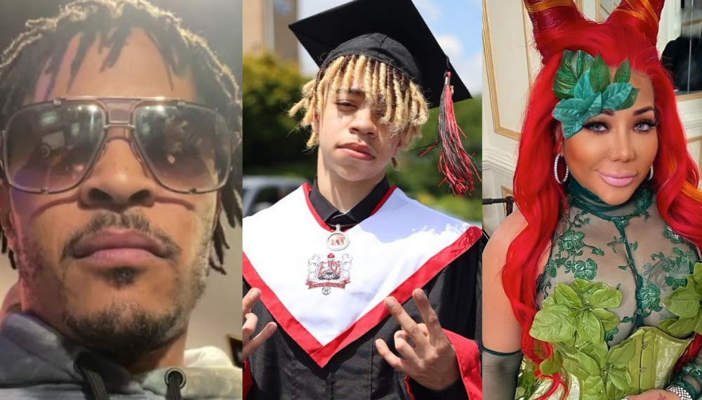 honors, T.I., Tiny, Harris, King, graduation, ceremony, high school,