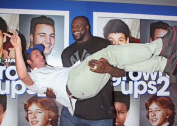 Shaquille O’Neal, Adam Sandler, actor, age, podcast, The Big Man, Netflix, movie, The Hustle