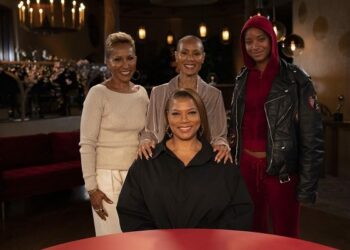 Queen Latifah, Actress, Red Table Talk, Interview, Latest, Episode, Co-host, Jada Pinkett Smith, Personal Trainer, BMI, Obese, Comments.