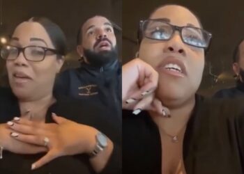 Drake, Covers, Tab, Women, Joe Muer, Seafood Restaurant, Detroit, Motor City, Viral Video, Brittney Keara, Friend, Twitter, Tweets.