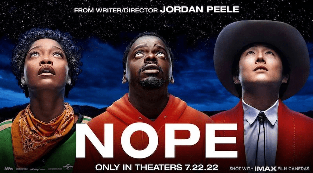 Jordan Peele horror Nope movie trailer UFO Keke Palmer David Kaluuya