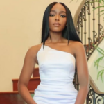 K'mari Epps, Omar, Keisha Epps, senior prom, graduation, teen, white gown, celebration, daughter, family, oldest, child