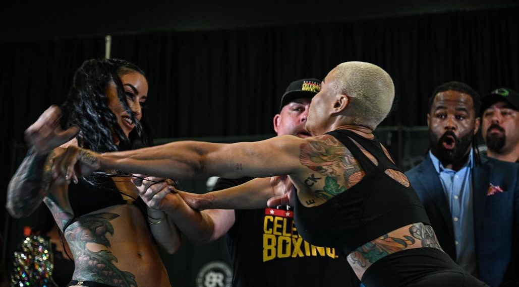 Blac Chyna, Alysia Magen, Charles F. Dodge Center, Pembroke Hines, Florida, draw, fight, boxing match