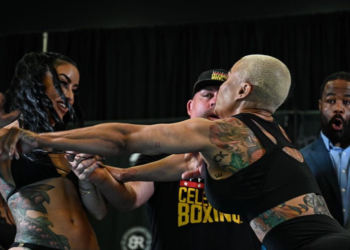 Blac Chyna, Alysia Magen, Charles F. Dodge Center, Pembroke Hines, Florida, draw, fight, boxing match