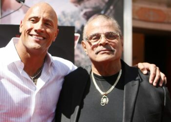 Dwayne “The Rock” Johnson, Rocky Johnson, Lisa Purves, Paula Parsons, Trevor Edwards, Adrian Bowles, Aaron Fowler