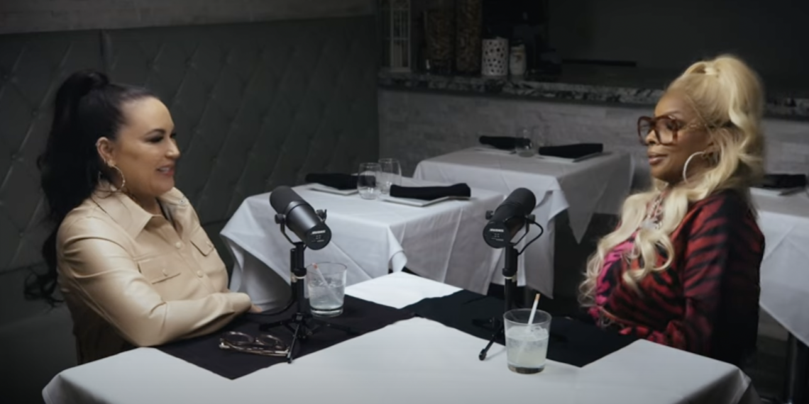radio veteran Angie Martinez singer Mary J. Blige strong friendship podcast interview