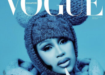 rapper Cardi B Vogue Singapore cover story magazine issue motherhood