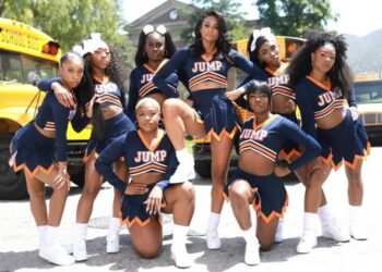 singer Ciara Winston-Salem University HBCU cheerleaders new music video song 'JUMP'