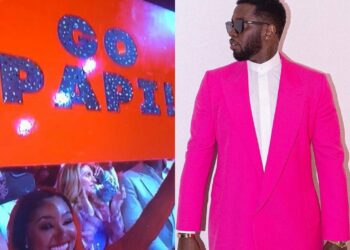Diddy Yung Miami react 'Go Papi' sign BET Awards Instagram post