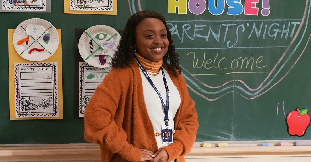Quinta Brunson, Abbott Elementary, show, This School Year, script, ABC, Hulu, Christine Davis
