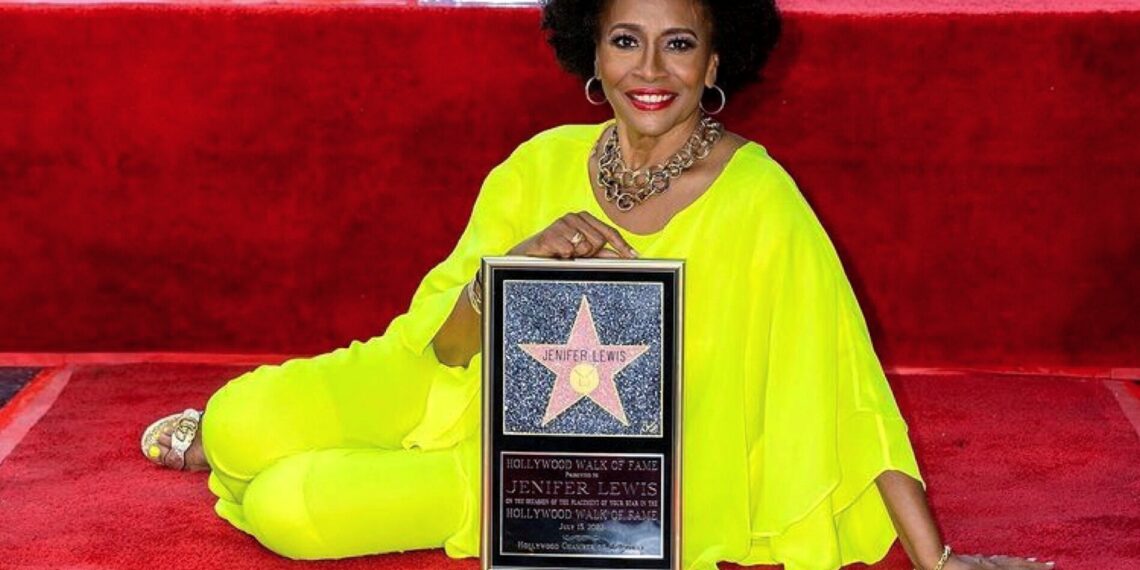 legendary actress Jenifer Lewis Hollywood Walk Of Fame star