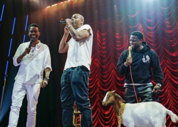 comedian Kevin Hart Chris Rock pet goat Will Smith MSG