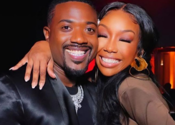 tattoo, leg, Brandy, singer, Ray J, Mashkov, Instagram, post, sister, brother