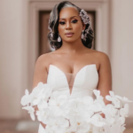 wedding, dress, bride, gray, hair, Tia Codrington, viral video, Kadeja Jackson Baker