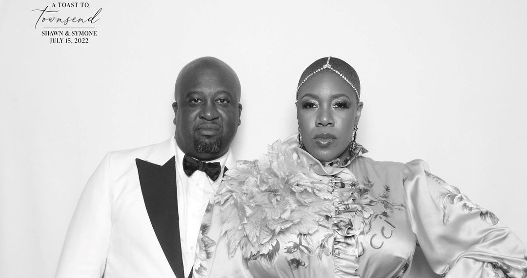Shawn Townsend, Simone Sanders, surprise, wedding, MSNBC, host, husband, wife