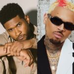 R&B singer Usher Chris Brown Verzuz battle