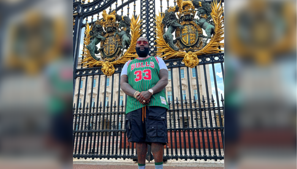 Boss, entry, denied, Rick, Ross, Buckingham Palace, London, rapper,