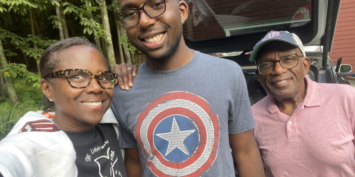 Al Roker, Deborah Roberts, Nick Roker, son, college, Instagram, post, TODAY,