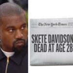 rapper Kanye West Instagram post Pete Davidson Kim Kardashian breakup Skete dead