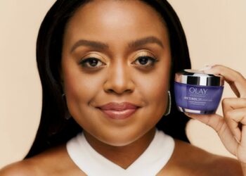 actress comedian writer producer Quinta Brunson new face beauty brand Olay