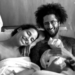 Colin Kaepernick, Nessa Diab,newborn