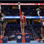 Jordan Chiles,Shilese Jones,Konnor McClain ,U.S.Gymnastics,gold,medalist,