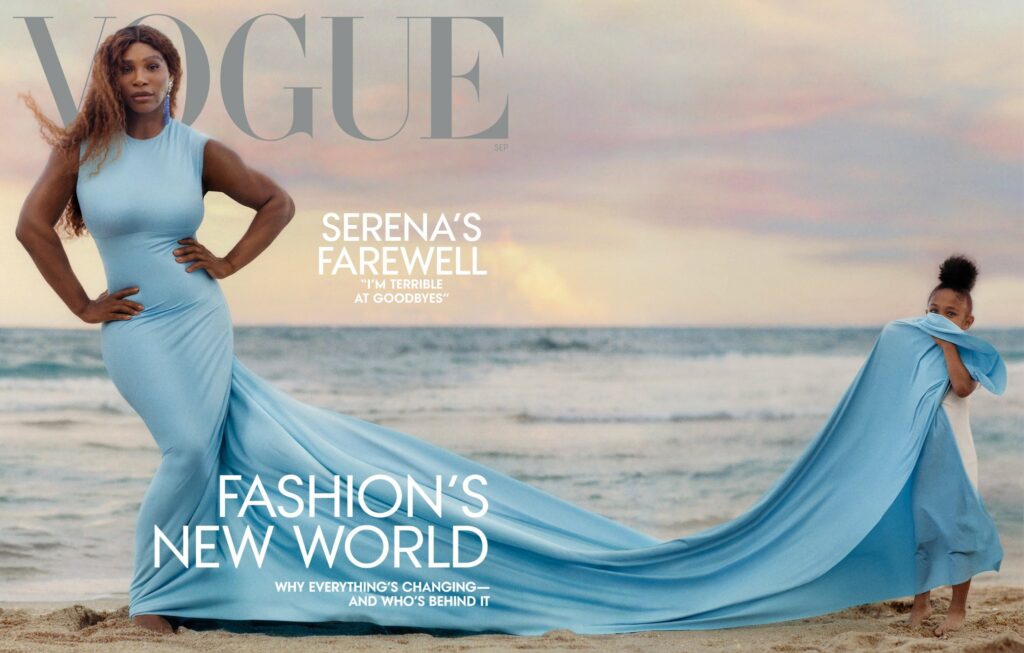 Serena Williams Vogue farewell tennis hardest thing
