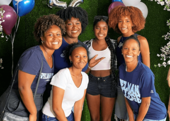 actress Angela Jolie daughter Zahara Jolie-Pitt HBCU Spelman send-off party