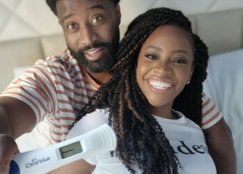 actress, maternity, Clearblue, partnership, post, Instagram, pregnant, announcement, Teyonah Parris