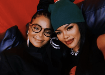 singer Janet Jackson Teyana Taylor surprise visit London tour